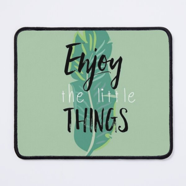 Item preview, Enjoy The Little Things Leaf designed and sold by NNCollection.