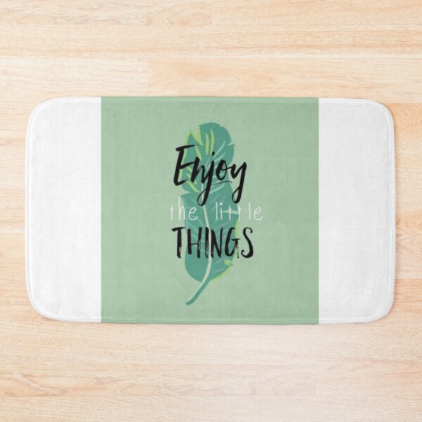 Item preview, Enjoy The Little Things Leaf designed and sold by NNCollection.