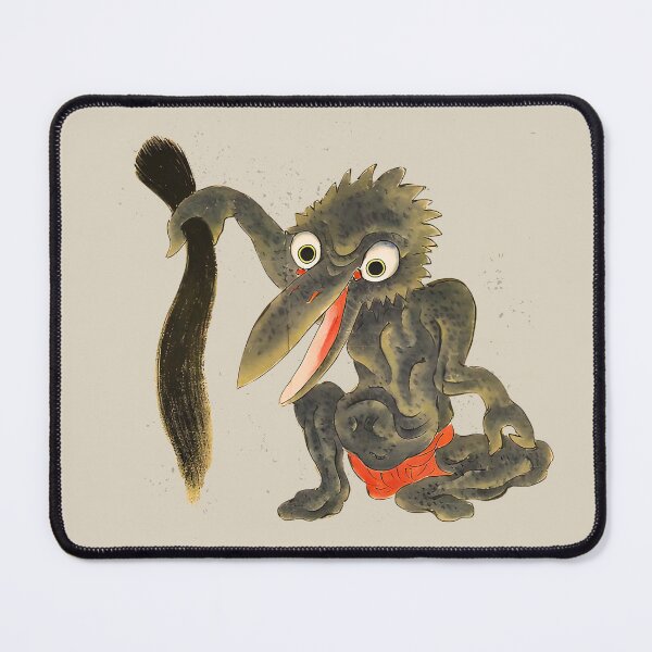 Item preview, Kami-kiri Japanese Scroll Bakemono Zukushi Yokai Monster designed and sold by TackyTime.