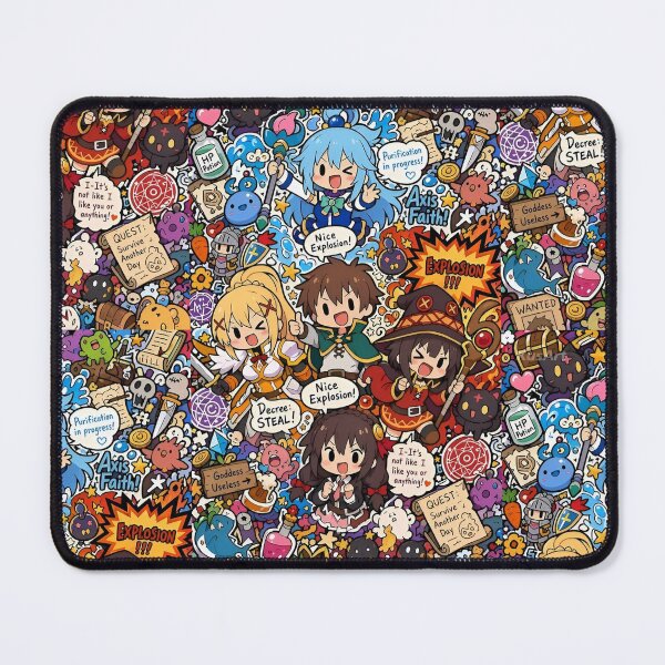 Item preview, Cute Fantasy Adventure Party Chibi Sticker Collage | Colorful RPG Anime Inspired Doodle Art designed and sold by Dyan4.
