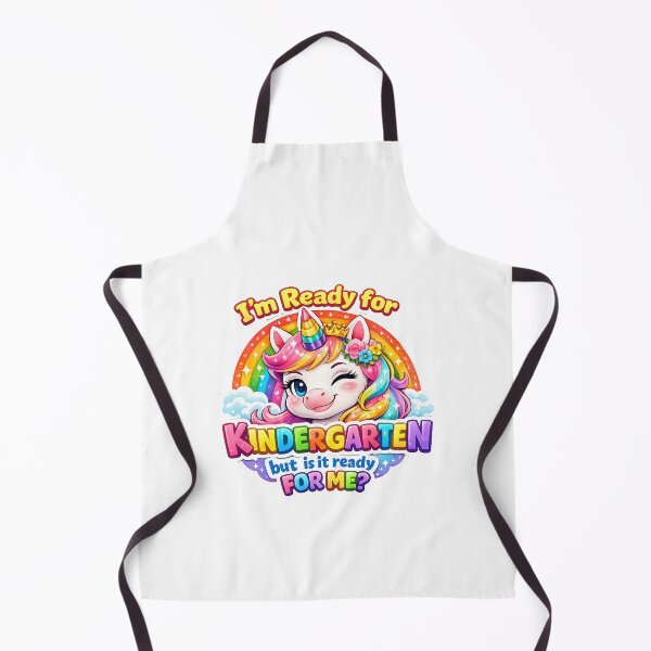 Item preview, I'm Ready for Kindergarten Unicorn First Day of School Girls designed and sold by clothesy7.