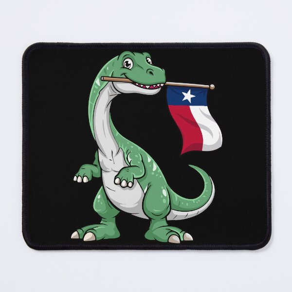 Item preview, Brontosaurus Texas Flag Kids Brachiosaurus Texan Dinosaur designed and sold by DSWShirts.