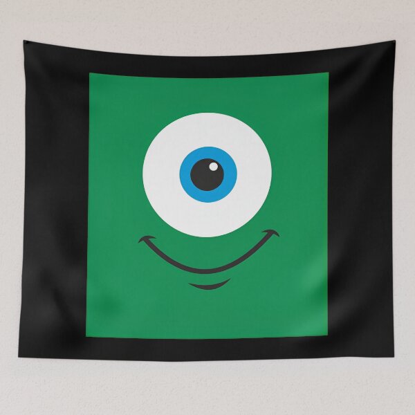 Item preview, one side green eyed monster designed and sold by diannamante.