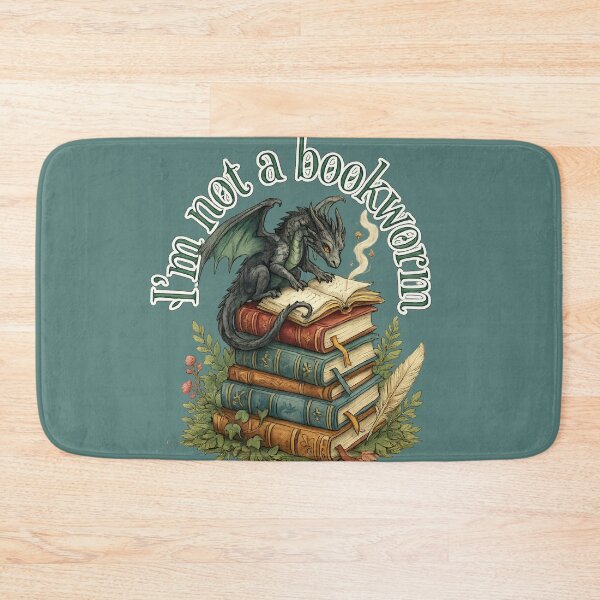 Item preview, Book Dragon - Funny Reading Lover Design designed and sold by DreamCloths12.