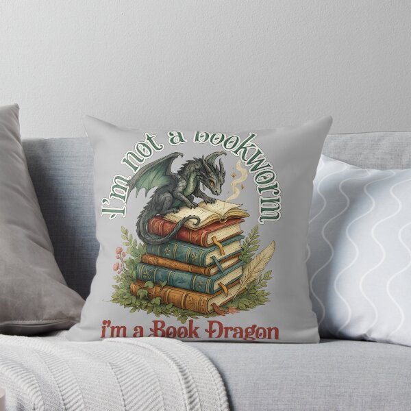 Item preview, Book Dragon - Funny Reading Lover Design designed and sold by DreamCloths12.