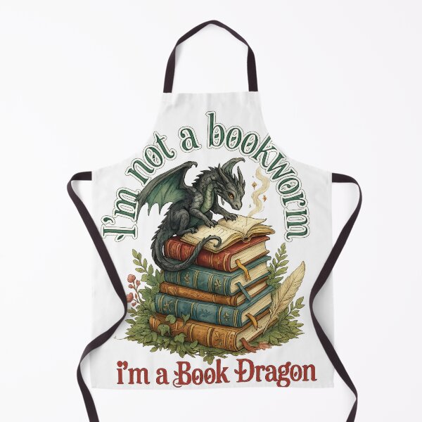 Item preview, Book Dragon - Funny Reading Lover Design designed and sold by DreamCloths12.
