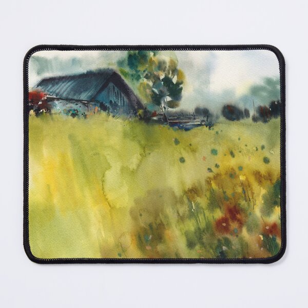 Item preview, Summer Landscape Watercolor Painting designed and sold by CanotStop.