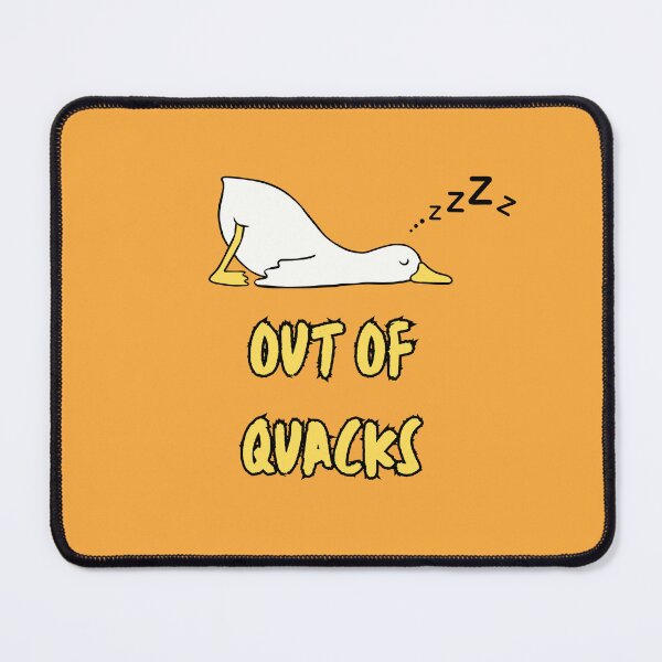 Item preview, Exhausted duck, not in the mood designed and sold by CJLindy.