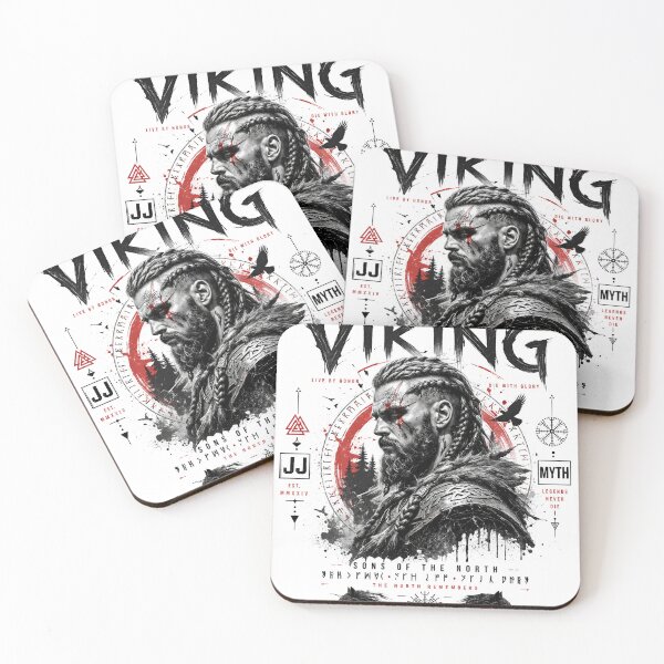 Item preview, Viking Warrior Sons of the North Norse Streetwear Design designed and sold by RandomArtsByJo.