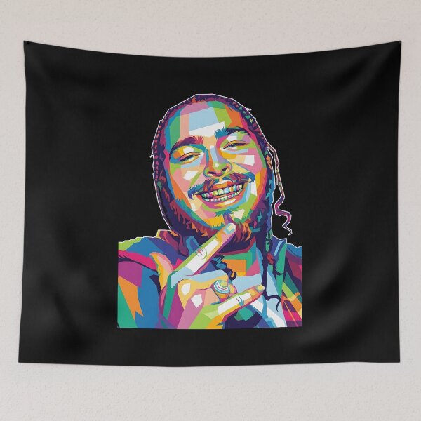 Item preview, Post Malone pop art  designed and sold by Superkent.