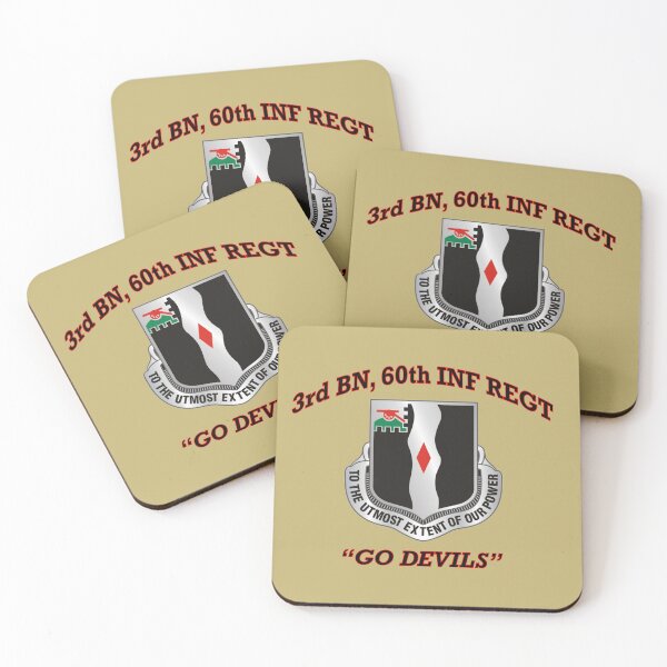 Item preview, 3/60 INFANTRY REGIMENT “GO DEVILS” designed and sold by Code7c.