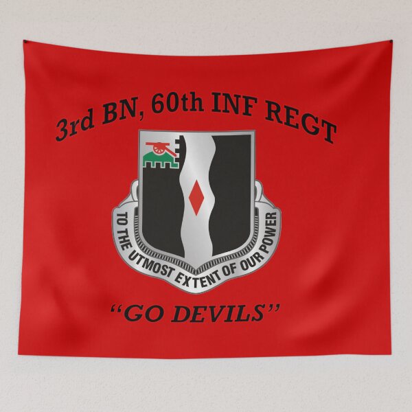 Item preview, 3/60 INFANTRY REGIMENT “GO DEVILS” designed and sold by Code7c.