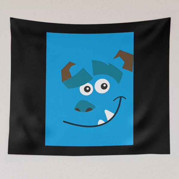 Item preview, one sided blue monsters designed and sold by diannamante.