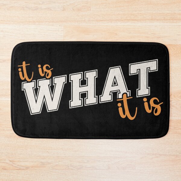 Item preview, It Is What It Is Typography Quote Design designed and sold by 1timelab.