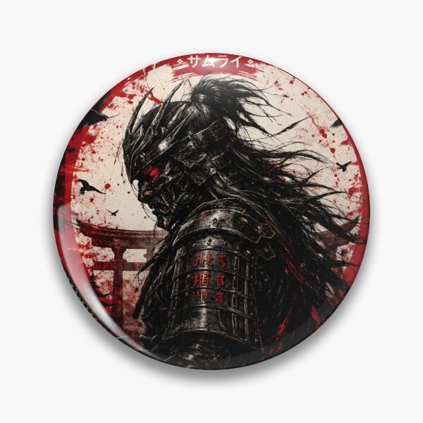 Item preview, Samurai Honor and Vengeance Japanese Warrior Streetwear Design designed and sold by RandomArtsByJo.