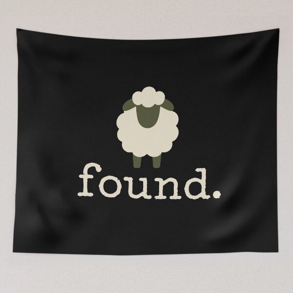 Item preview, Found Minimalist Sheep Christian Psalm 23 Lamb Christian designed and sold by BornBorn.