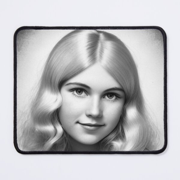 Item preview, Beautiful girl in black and white with vintage photograph style designed and sold by RAISC.
