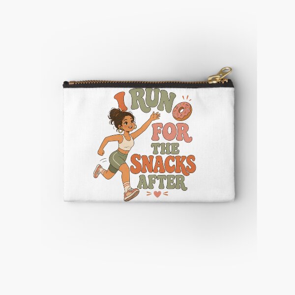 Item preview, I Run for the Snacks After Funny Running Design designed and sold by SnortStudio.