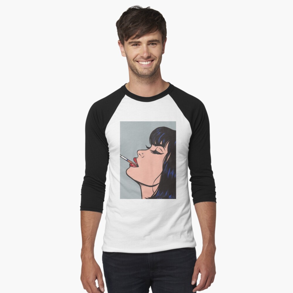 Item preview, Baseball ¾ Sleeve T-Shirt designed and sold by turddemon.