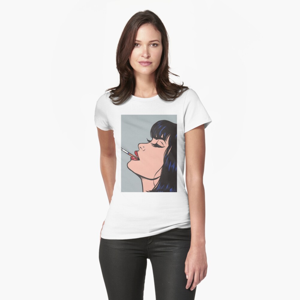 Item preview, Fitted T-Shirt designed and sold by turddemon.