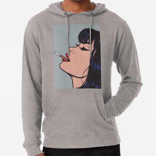 Smoking cheap girl sweatshirt