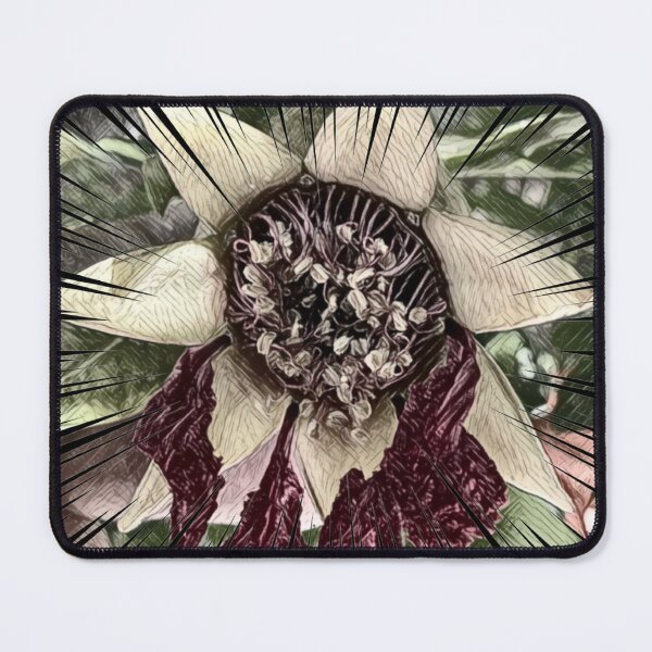 Item preview, Gothic Exotic Flower Manga Speed Lines Comic Pop Art designed and sold by BalkanBloom.