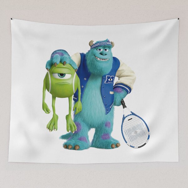 Item preview, play tennis ball court monster designed and sold by diannamante.