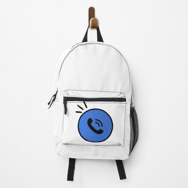 Item preview, Blue Phone Call Icon Sticker designed and sold by Sela Art .
