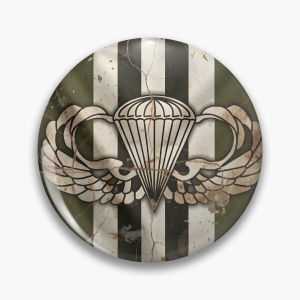 Item preview, US Airborne on D-Day Stripes designed and sold by rgrayling.