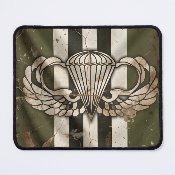 Item preview, US Airborne on D-Day Stripes designed and sold by rgrayling.