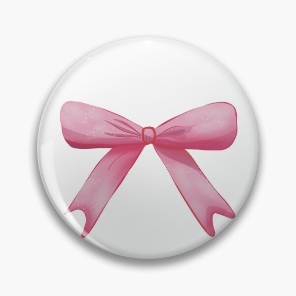 Item preview, Chic Pink Coquette Ribbon Bow Delicate Sparkle Illustration designed and sold by StoriesInGrain.