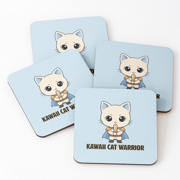 Item preview, Kawaii Cat Warrior designed and sold by SignumShop.