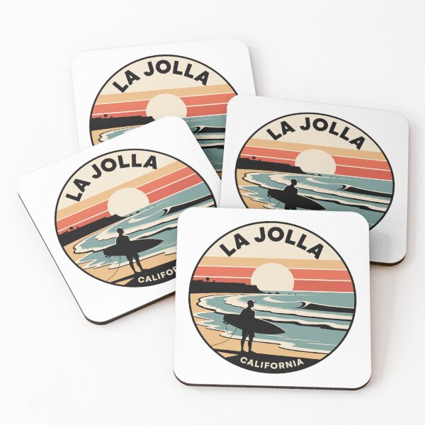 Item preview, La Jolla California: Sunset Surfer designed and sold by CircinusStore.