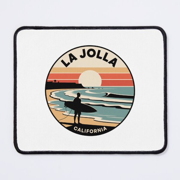 Item preview, La Jolla California: Sunset Surfer designed and sold by CircinusStore.