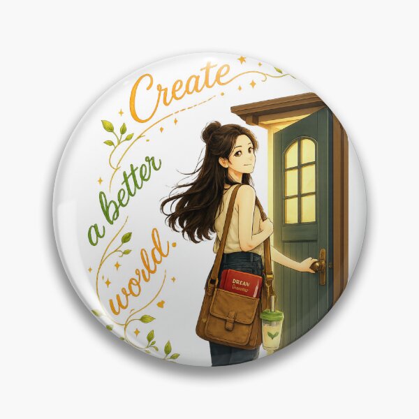 Item preview, Create a Better World designed and sold by Happyfreedom.