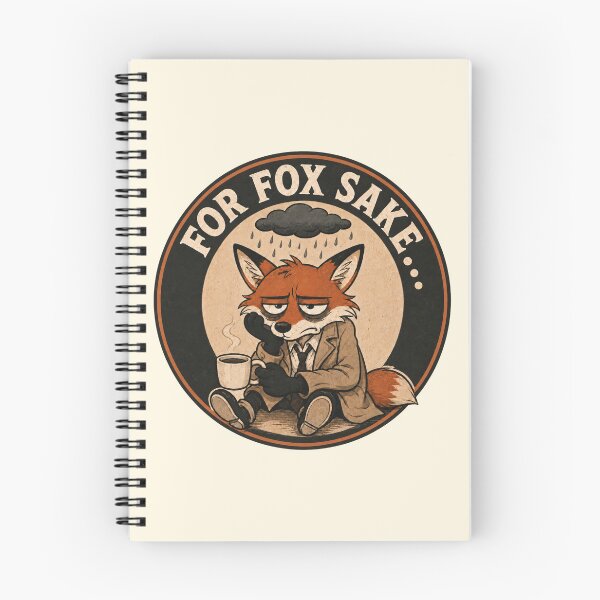 Item preview, For Fox Sake Funny Fox Pun Sarcastic Animal Gift designed and sold by Anyshca.