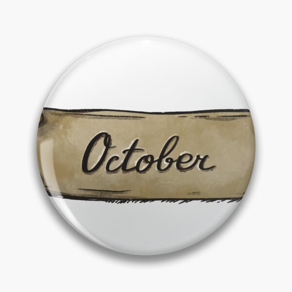 Item preview, October designed and sold by RickTShop.