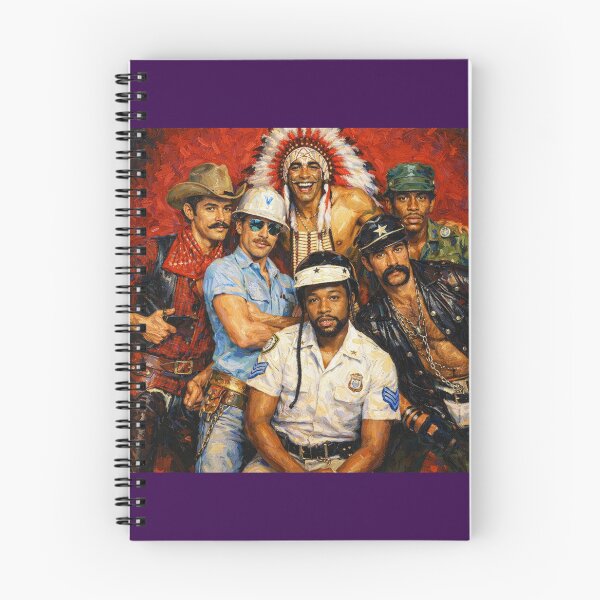 Item preview, Painting of The Village People Singers designed and sold by Halifaxartguy.