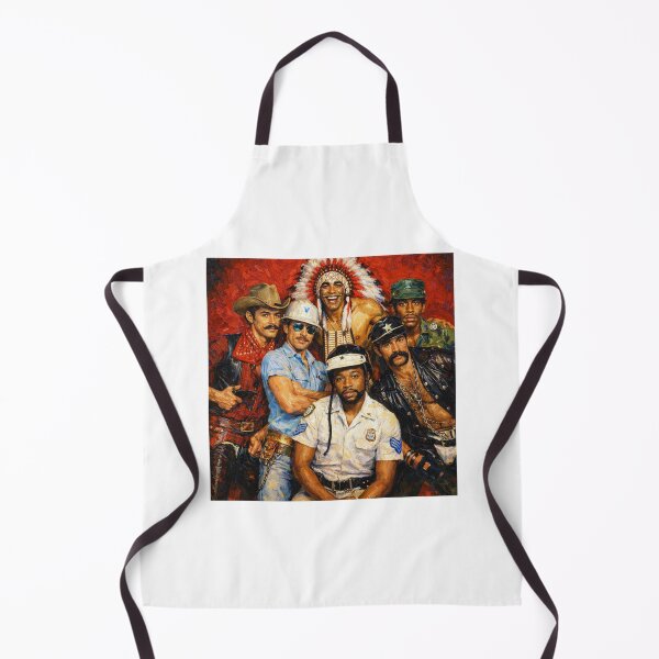 Item preview, Painting of The Village People Singers designed and sold by Halifaxartguy.
