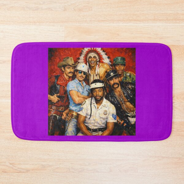 Item preview, Painting of The Village People Singers designed and sold by Halifaxartguy.