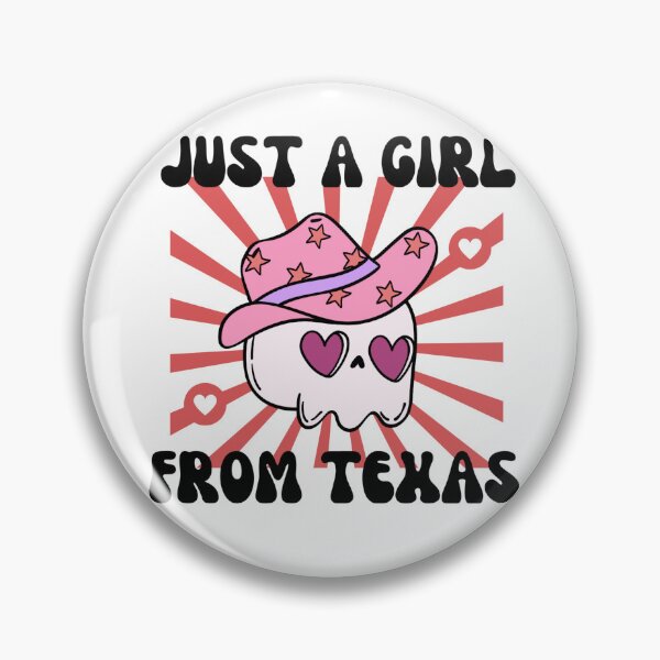 Item preview, Just A Girl Who Loves Cowgirls Retro Skull designed and sold by Pablo70 Store.