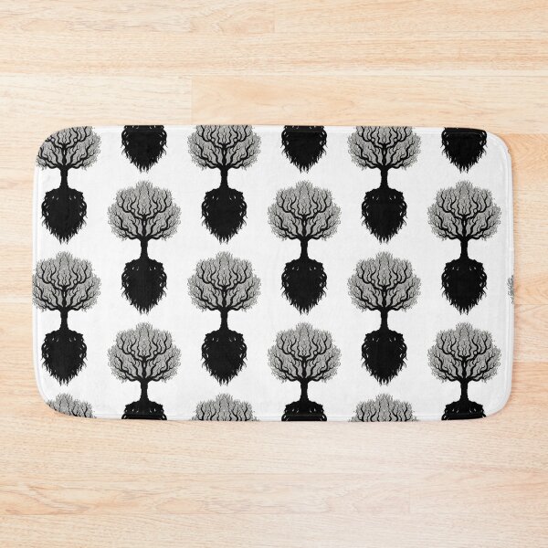 Item preview, Tree with Roots Illustration | Black and Grey Nature Growth Wall Art designed and sold by Pro AguiZoul Art.