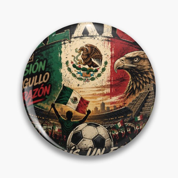 Item preview, Mexico Football Passion – Vintage Soccer Fan Retro Design designed and sold by Bizertart.