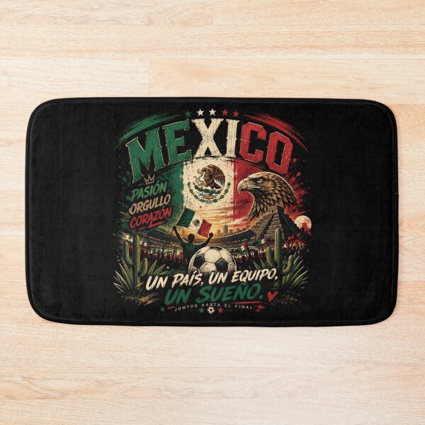 Item preview, Mexico Football Passion – Vintage Soccer Fan Retro Design designed and sold by Bizertart.