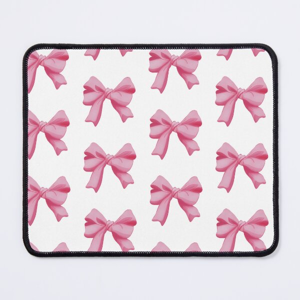 Item preview, Lovely Pink Coquette Ribbon Bow Whimsical Textured Illustration designed and sold by StoriesInGrain.