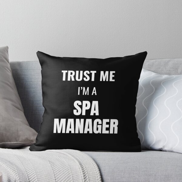 Item preview, Trust Me I'm a Spa Manager (White) designed and sold by ShipCrewNation.