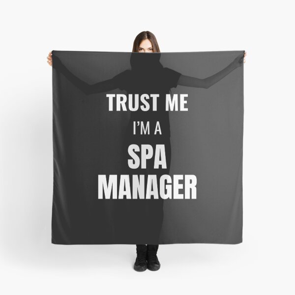 Item preview, Trust Me I'm a Spa Manager (White) designed and sold by ShipCrewNation.