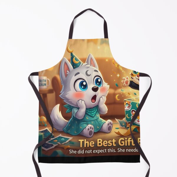 Item preview, Kawaii NeoTig Birthday Surprise Gift for Luna Cute Animal Party Kids Art designed and sold by NeoTigLuna.