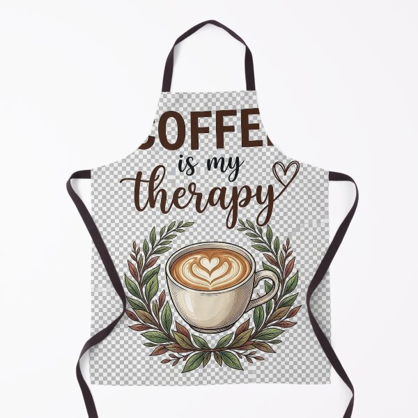 Item preview, Coffee Is My Therapy | Cozy Coffee Lover Gift designed and sold by Sara-Ai.