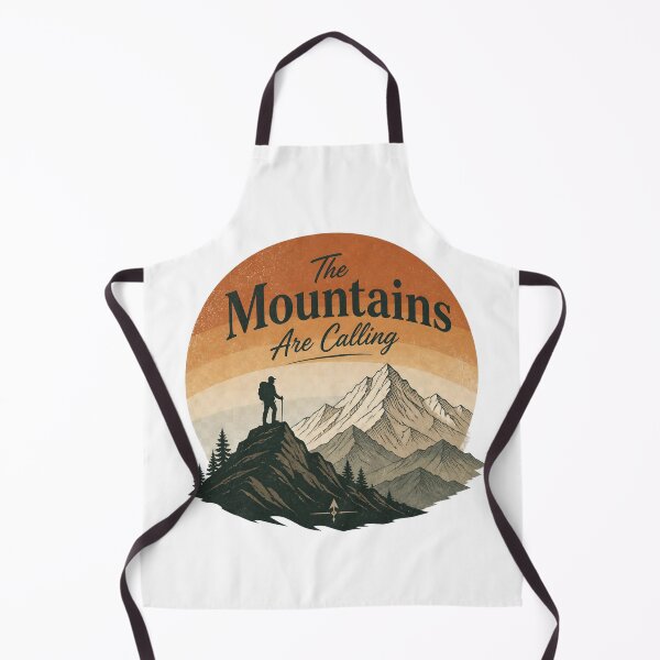 Item preview, The Mountains Are Calling – Mountain Hiking Adventure T-Shirt designed and sold by MJ-by-Dharan.